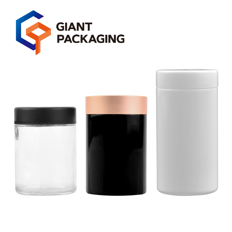 Round Child Resistant Glass Jar picture